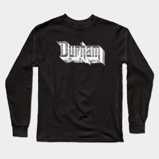 Vintage Durham, NC Long Sleeve T-Shirt